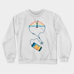 Choose what to listen 2 Crewneck Sweatshirt